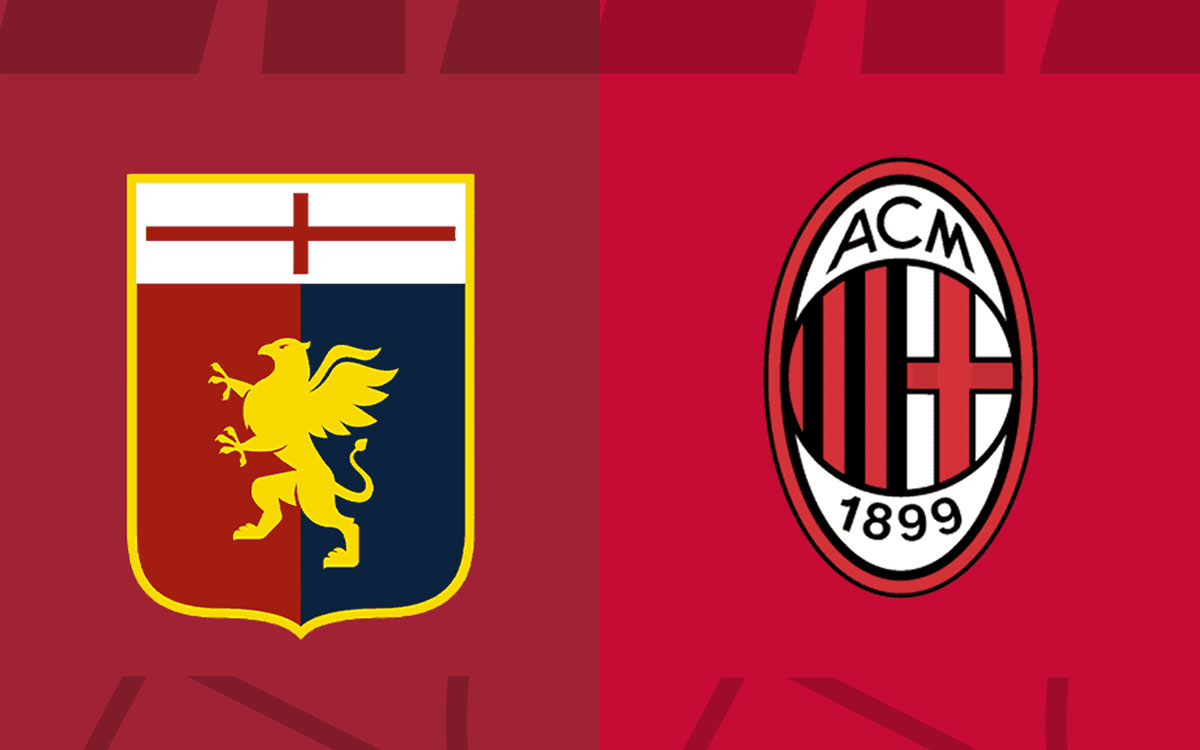 Tran dau Genoa vs AC Milan, vong 35 Serie A